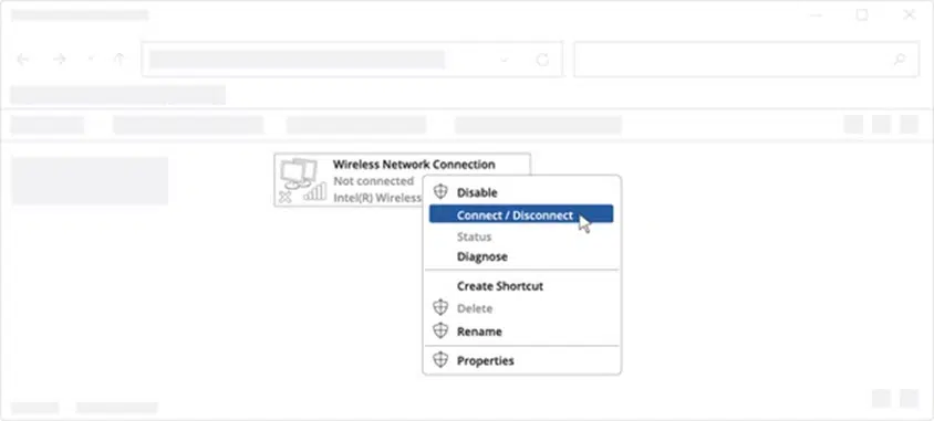 Connect to Wireless Network image