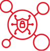 commercial cybersecure data transmission icon