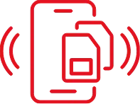 commercial reliable connectivity icon