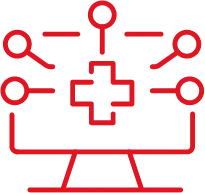 Healthcare always-on connectivity icon