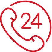 24/7 phone support icon