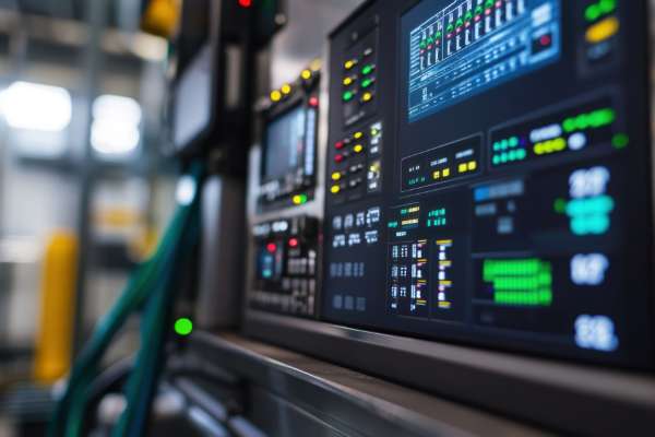 technical control panel image