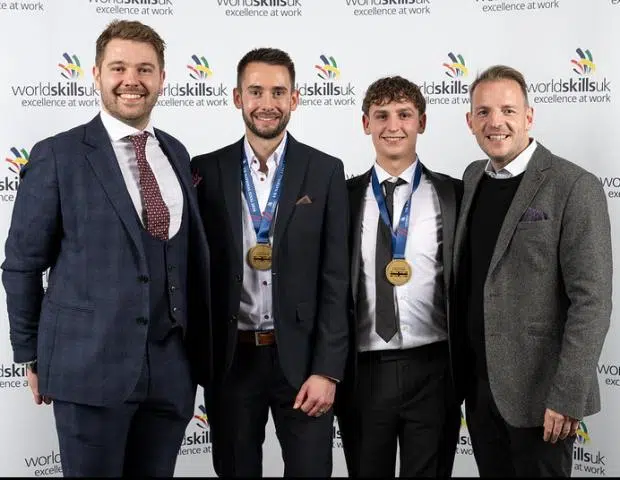 CSL with winners of World Skills UK 2024 image