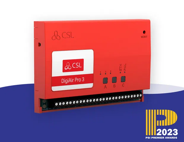 CSL DigiAir Pro 3 with PSI Awards logo