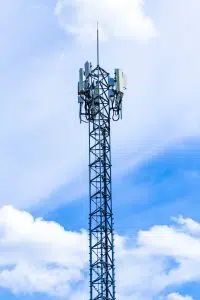 High Pole for sending telephone signals image