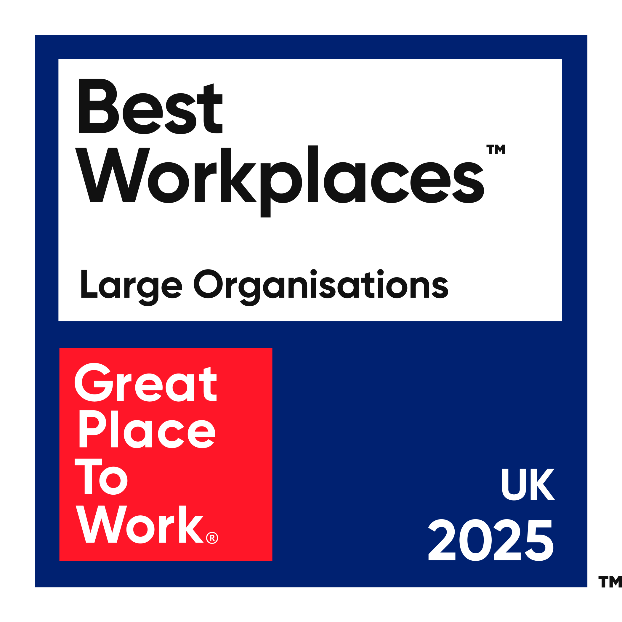 CSL 2025 UK Best Workplace Large Organisations image 2