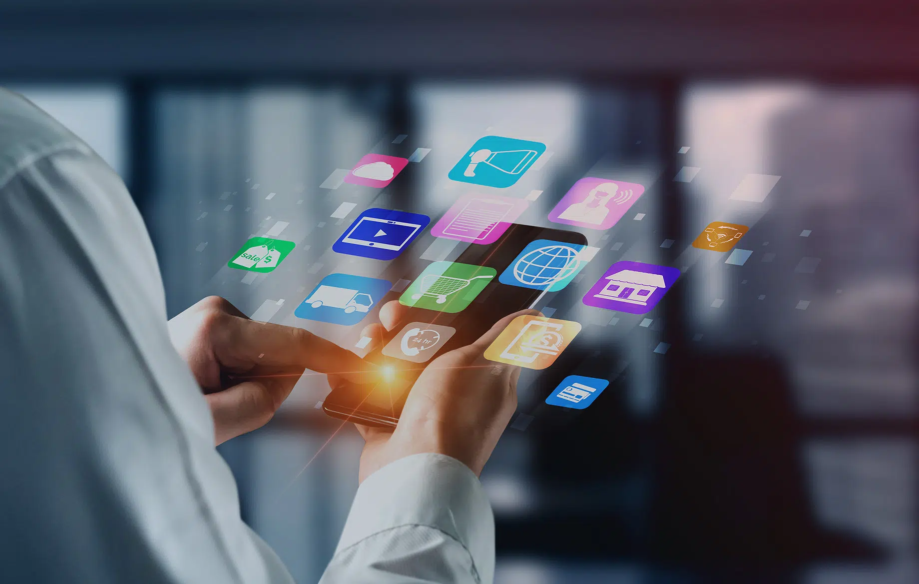 Omnichannel-Einzelhandelskonzept