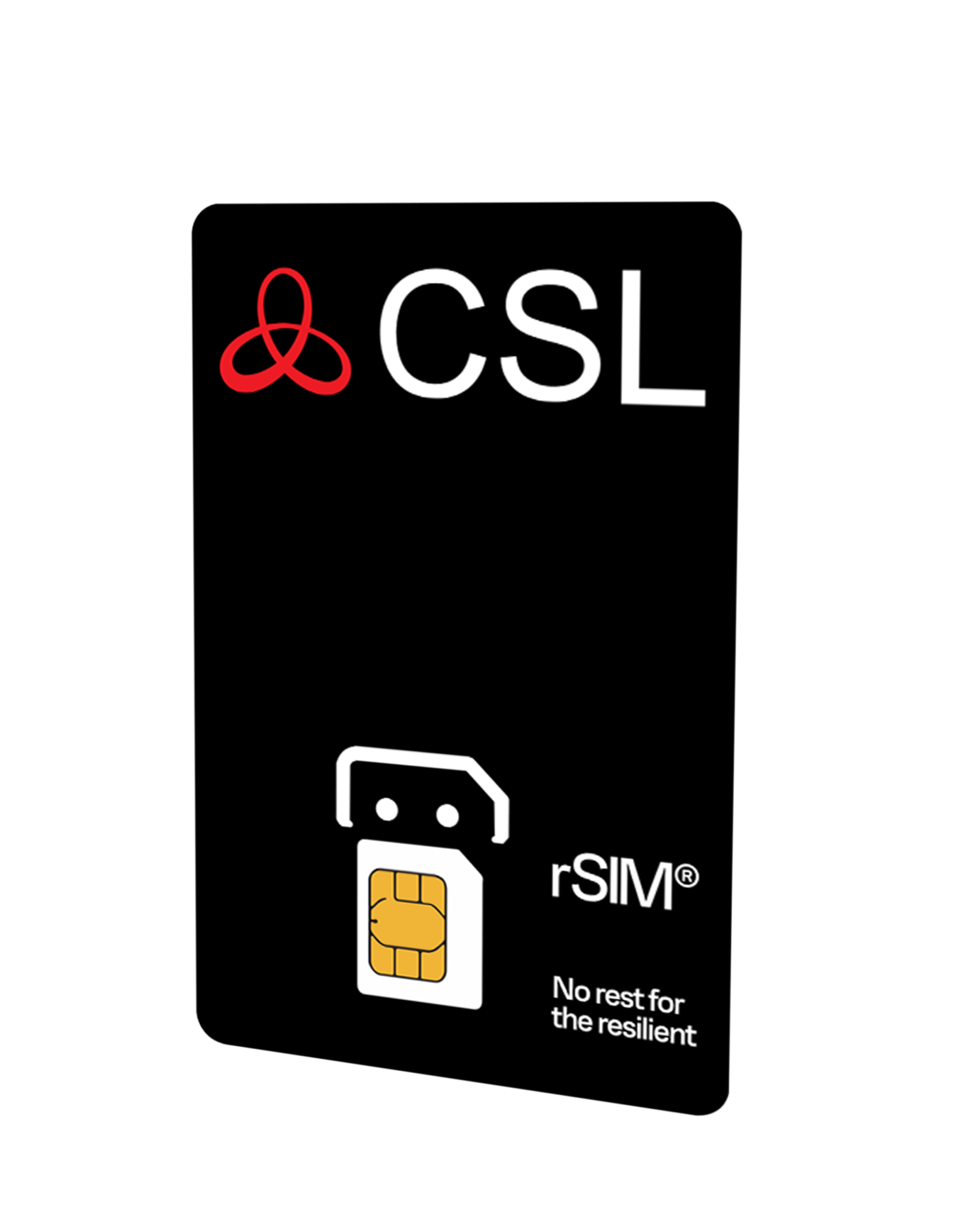 rSIM image standing black and red