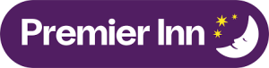 Premier Inn Logo Purple and white text