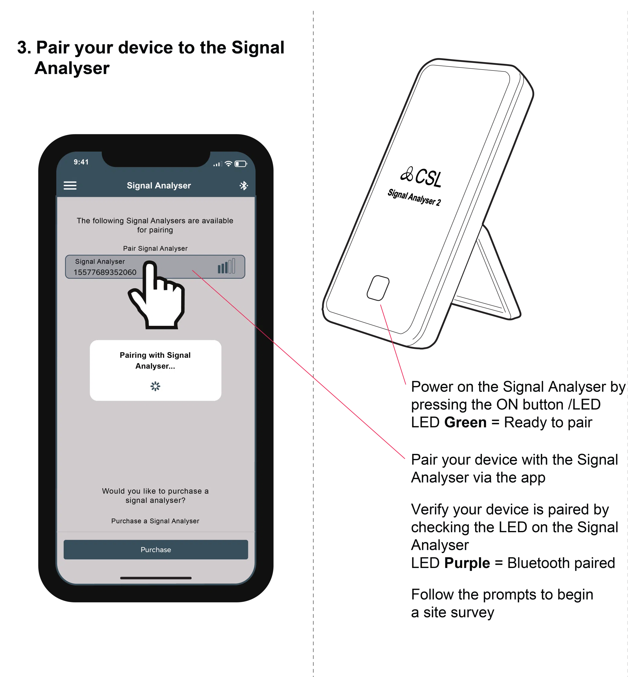 CSL Signal Analyser 2 - Quick Guide