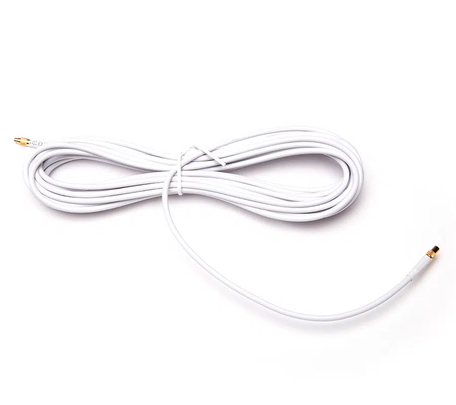 5M Extension Cable with MMCX Connector (White) Large