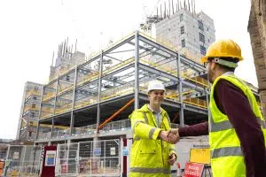 A construction compliance inspection