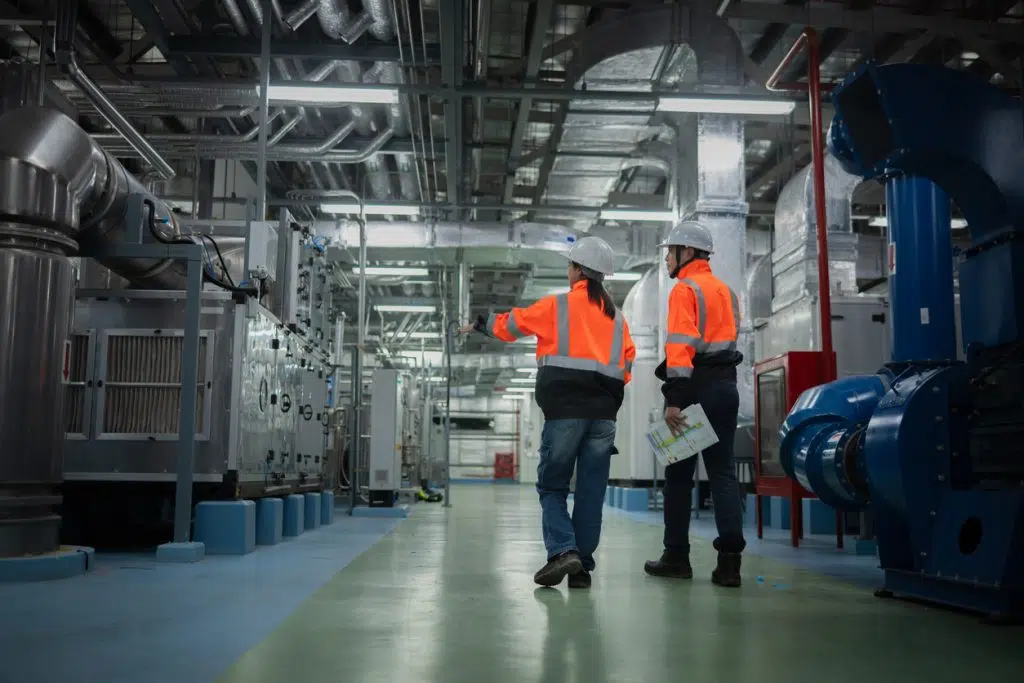 HVAC system inspection