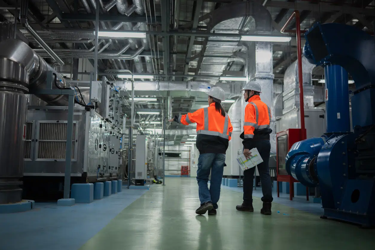 HVAC system inspection