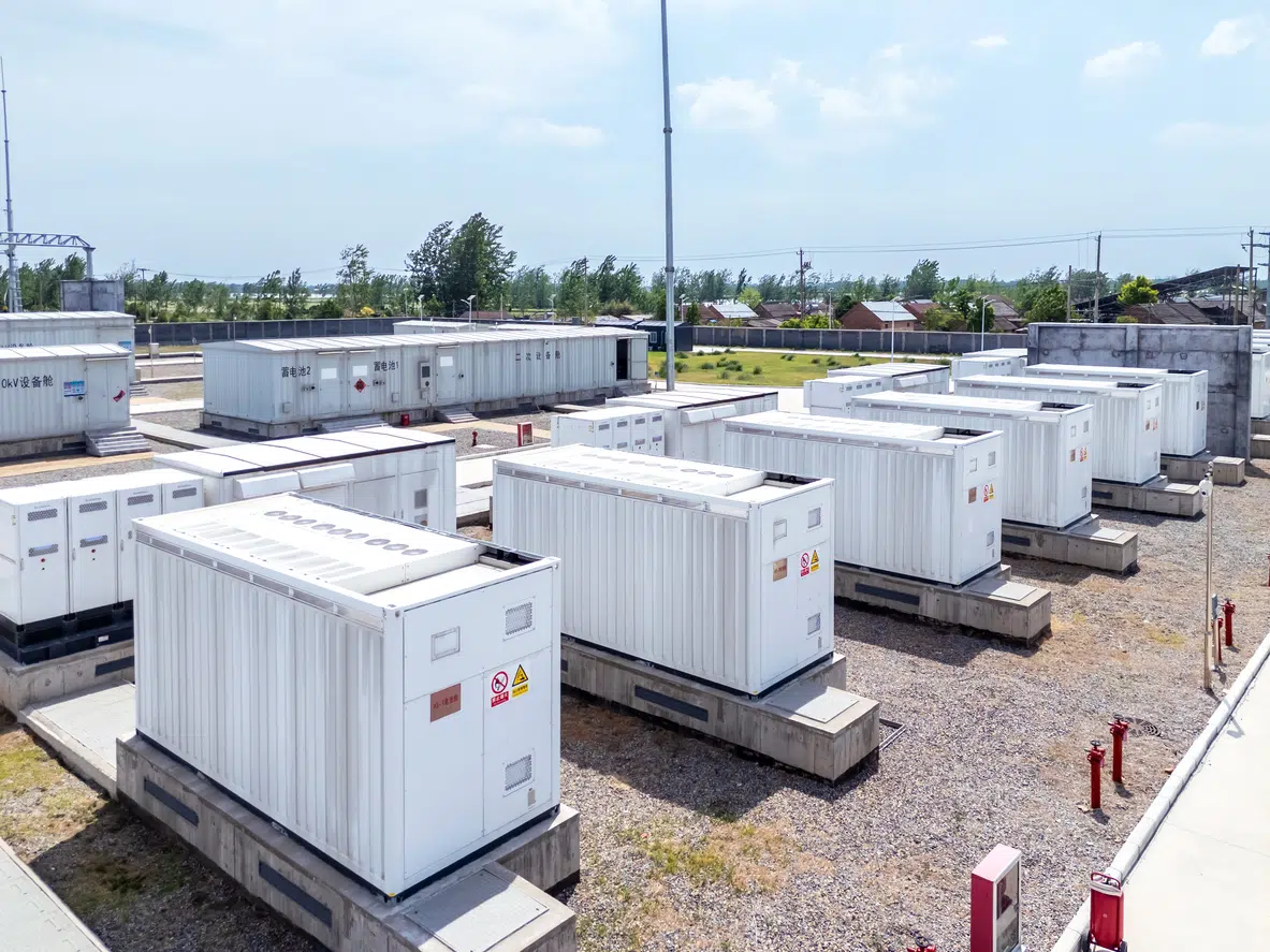 Battery storage facility